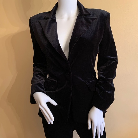 Black VELVET Tuxedo CIELLO COUTURE - Picture 10 of 15